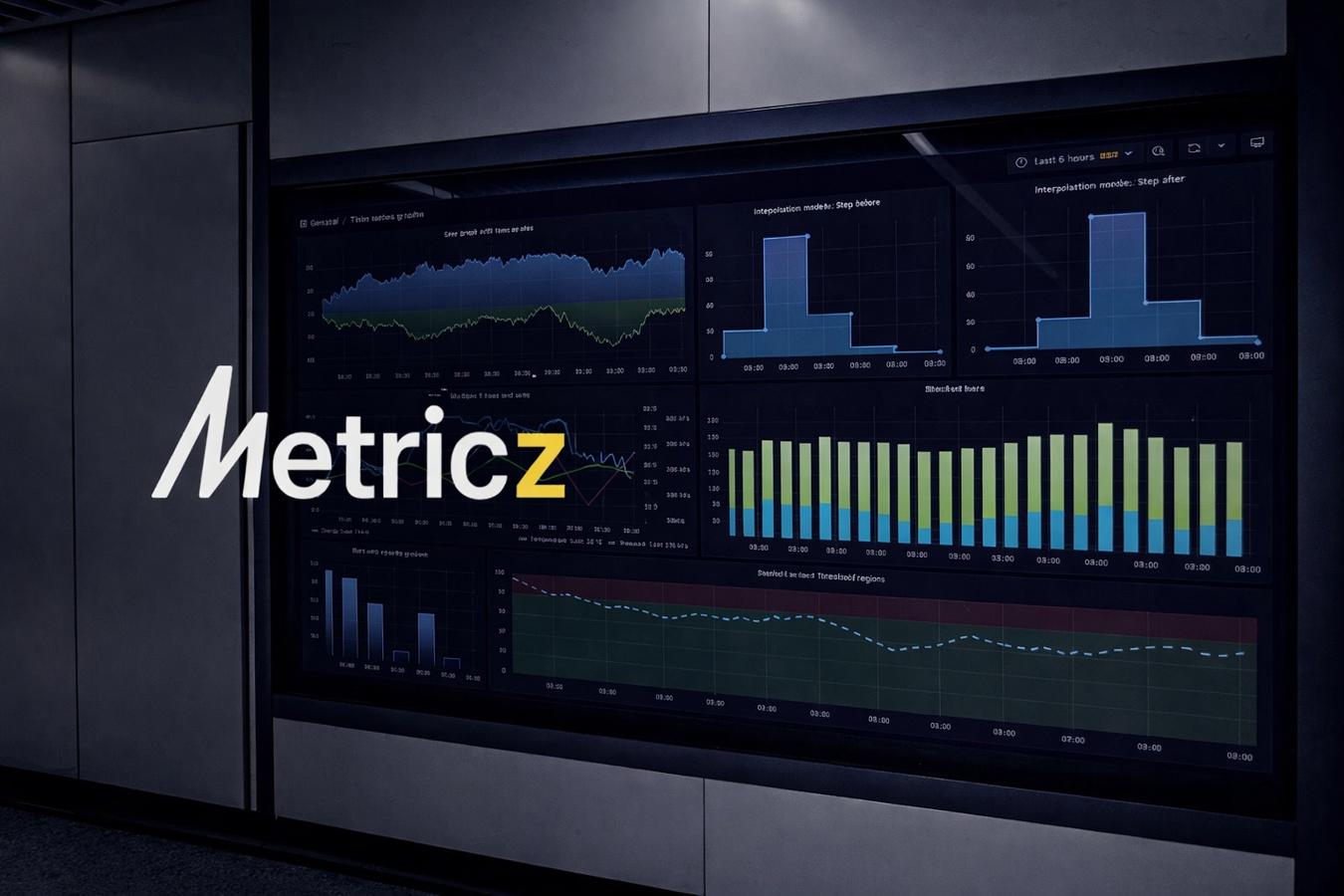 Dashboard do Metricz